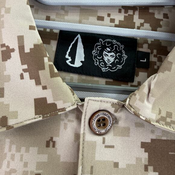 Tachuntfish The Mojito Shirt AOR1 Desert Camo Button Up Shirt NWT Size Large - Picture 5 of 5